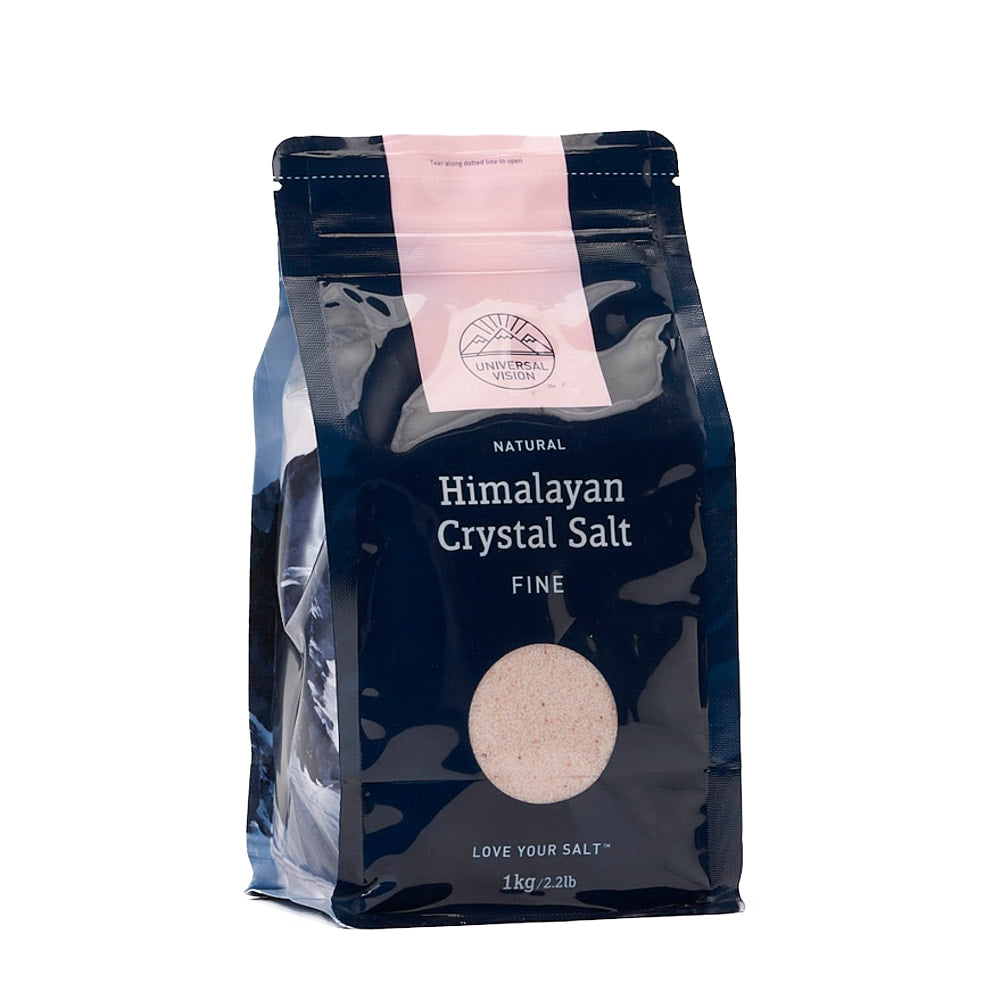 Himalayan Pink Fine Salt - 1kg Bag