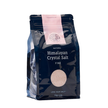 Himalayan Pink Fine Salt - 1kg Bag